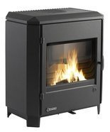 Piec wolnostojący 8kW Carolo z dolotem powietrza (kolor: antracyt) - spełnia anty-smogowy EkoProjekt 86876391