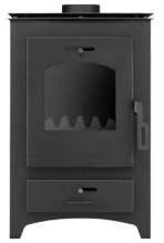Piec wolnostojący z płaszczem wodnym 6,4–18,1 kW – czarny grafit, EkoProjekt 99650366