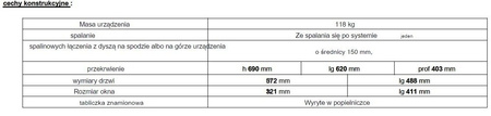 INVICTA Piec wolnostojący 8kW Carolo z dolotem powietrza (kolor: antracyt) - spełnia anty-smogowy EkoProjekt 86876391