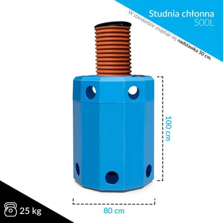 Zbiornik - Studnia Chłonna - 500L 09681792