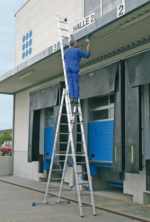 Drabina wielofunkcyjna KRAUSE Stabilo 3x9 z adaptacją na schody (wysokość robocza: 6,85m) 99674963