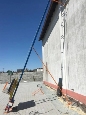 Winda dekarska na budowe, również do fotowoltaiki + sterowanie zdalne 100m (wysokość podnoszenia: 16m) 09082759