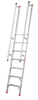 Drabina aluminiowa schody z poręczami FARAONE (wysokość robocza: 4,00m) 99675042