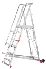 Drabina magazynowa jezdna FARAONE (wysokość robocza: 3,90m) 99675047