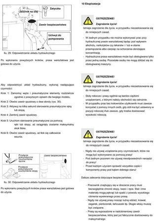 Hyrauliczna prasa warsztatowa Unicraft (siła nacisku: 15 t) 32269557