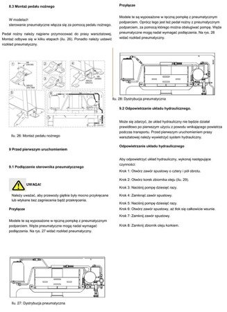 Hyrauliczna prasa warsztatowa wzmocniona z pompą ręczną lub pedałem Unicraft (siła nacisku: 50 t) 32269562