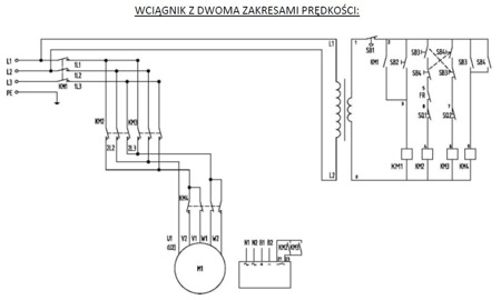 IMPROWEGLE Wyciągarka łańcuchowa elektryczny ELW 2 + wózek z silnikiem elektrycznym EWE 2 (udźwig: 2 T, wysokość podnoszenia: 3 m, zakres: 74-124 mm) 33966226