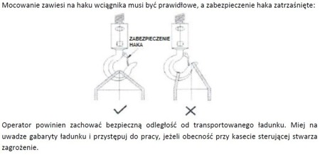 IMPROWEGLE Wyciągarka łańcuchowa elektryczny ELW 2 + wózek z silnikiem elektrycznym EWE 2 (udźwig: 2 T, wysokość podnoszenia: 3 m, zakres: 74-124 mm) 33966226