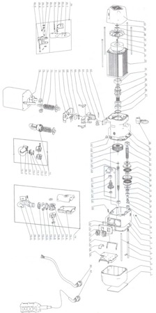 IMPROWEGLE Wyciągarka łańcuchowa elektryczny ELW 2 + wózek z silnikiem elektrycznym EWE 2 (udźwig: 2 T, wysokość podnoszenia: 3 m, zakres: 74-124 mm) 33966226