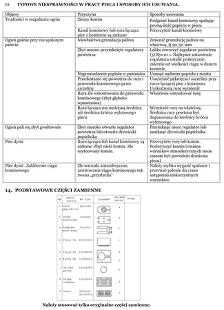 Kuchnia, angielka, moc kuchni/wody: 9,2/3,2kW, Jawor z wężownicą (obudowana, kolor: biały) - spełnia anty-smogowy EkoProjekt 25980271