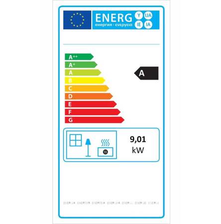 Kuchnia węglowa emaliowana westfalka piec kominek koza 9-11kW (kolor: bordo, średnica wylotu spalin: 130 mm) - spełnia anty-smogowy EkoProjekt 99682583