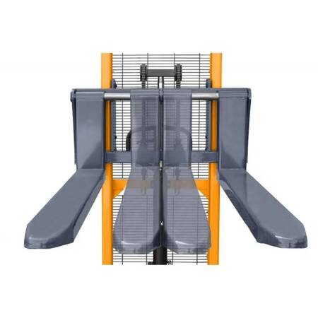 Masztowy wózek paletowy z regulowanymi widłami (udźwig: 1000 kg, długość wideł: 1150 mm, wysokość podnoszenia: 1600 mm) 02882865