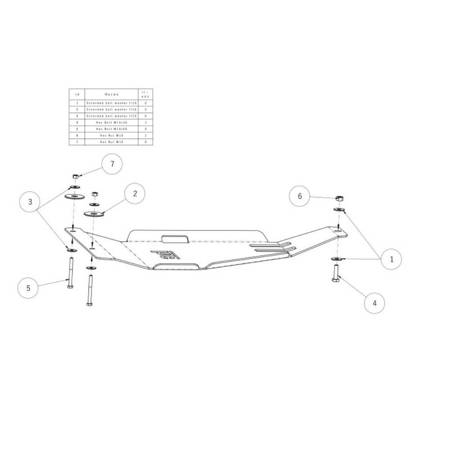 Osłona reduktora Offroad Nissan Pathfinder R51 2005-2013 aluminiowa 59880681