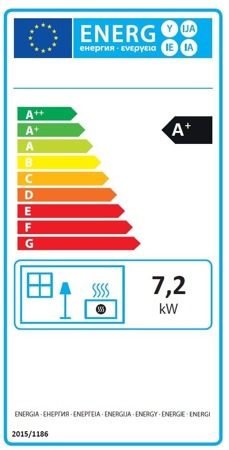 POMA Piec wolnostojący 7,2kW (wylot spalin: 120mm) - spełnia anty-smogowy EkoProjekt 88879967