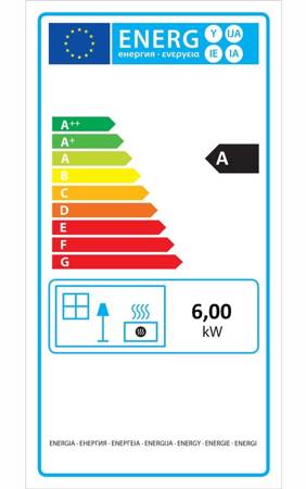 Piec koza kuchenka kuchnia węglowa westfalka 6-8kW (kolor: czarny, średnica wylotu spalin: 130 mm) - spełnia anty-smogowy EkoProjekt 99680120