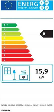 Piec koza stalowy fajerka 15kW - spełnia anty-smogowy EkoProjekt 04482070