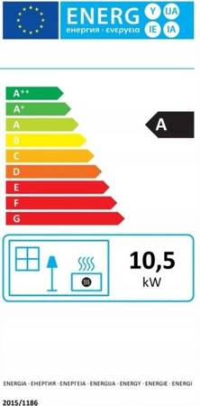 Piec koza stalowy z szamotem 10kW - spełnia anty-smogowy EkoProjekt 04482071