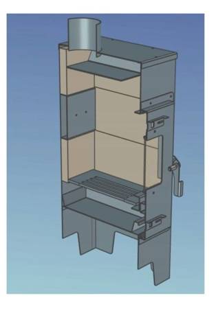 Piec stalowy, koza 7,5kW 20780148 - spełnia anty-smogowy EkoProjekt