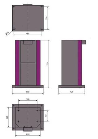 Podbudowa do szlifierek (wymiary: 500x770x420mm) 32279549