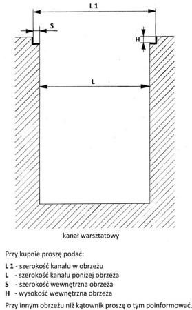 Podnośnik kanałowy, TIR (udźwig: 16T) + do wyboru: Rolki stożkowe 48882579