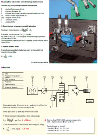 Silnik hydrauliczny tłoczkowy Hydro Leduc (objętość robocza: 80,4 cm³, maksymalna prędkość ciągła: 4500 min-1 /obr/min) 01538902