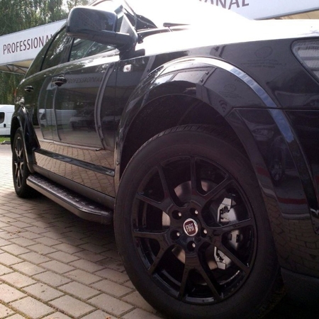 Stopnie boczne, czarne - Land Rover Freelander II (długość: 171 cm) 01655928