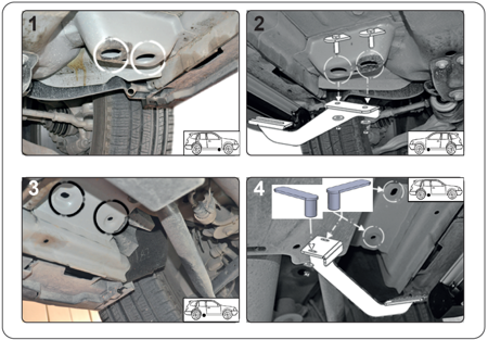 Stopnie boczne, czarne - Land Rover Range Rover Evoque 2011- (długość: 171 cm) 01656138