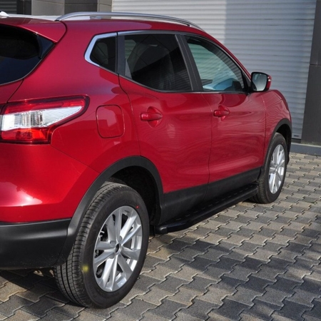 Stopnie boczne, czarne - Renault Kadjar (długość: 171 cm) 01655965