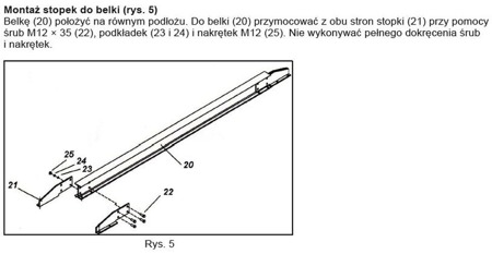 Suwnica bramowa na kółkach (udźwig: 2000 kg, wysokość robocza: 2400-3600 mm, szerokość między kolumnami: 2360 mm) S322, 55870983