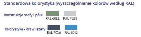 Szafa jednodrzwiowa do opraw narzędziowych CNC, bez półek (wymiary: 1167x487x2022 mm) 00881883