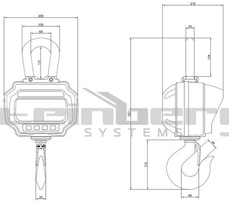 Waga hakowa Steinberg Systems (udźwig: 3000 kg) 45674865