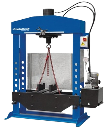 Warsztatowa prasa hydrauliczna Metallkraft (moc: 100 T, silnik: 1,5kW 400V) 32269384