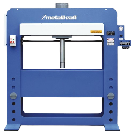 Warsztatowa prasa hydrauliczna z ruchomym cylindrem Metallkraft (moc: 50 T, silnik: 3,7kW 400V) 32269390