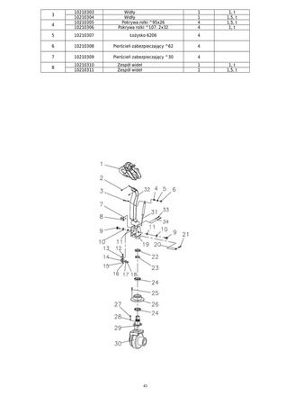 Wózek paletowy elektryczny (udźwig: 1500 kg, wysokość podnoszenia: 3,3 m) 85076255