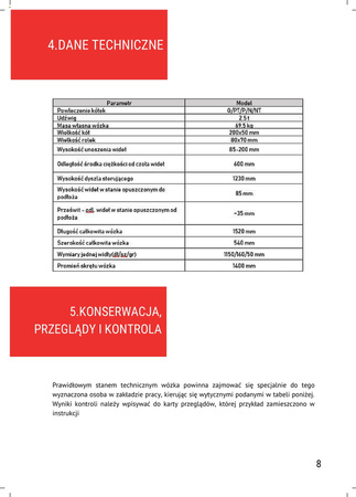 Wózek paletowy, paleciak (udźwig: 2500 kg, długość wideł: 1150 mm) 80176203