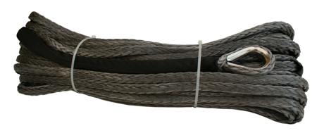 Wyciągarka XTR 13500lbs [6130kg] z liną syntetyczną 12V (lina: 10 mm czerwona dyneema 25m 10400kg +hak) 81877814