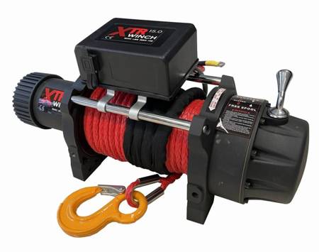 Wyciągarka XTR 15000lbs [6810kg] z liną syntetyczną 12V (lina: 10mm 28m) 81877819