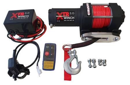 Wyciągarka XTR 3000 lbs (1360 kg) 12V (lina: syntetyczna 5,5 mm (3300 kg) 13m) 81880011