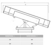BERWILIA Pług ładowarka do odśnieżania do wózka widłowego (szerokość lemiesza: 2700 lub 2950 mm) 29082378