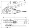 Klin mechaniczny (siła sterowania: 350N, maks. prostopadła siła działająca: 60kN) 22077094