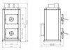 Piec nadmuchowy 14kW, blacha kotłowa 6 i 10mm (paliwo: drewno, miał węglowy, węgiel brunatny, węgiel kamienny, pellet) - spełnia anty-smogowy EkoProjekt 95480067