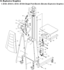 SWARK Wózek podnośnikowy z podestem elektryczny GermanTech (max wysokość: 1700 mm, udźwig: 100 kg) 99724814