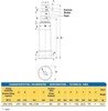 Siłownik hydrauliczny (wysokość podnoszenia min/max: 275/502mm, udźwig: 25T) 62776201