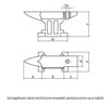 Standardowe kowadło jednorożne (waga: 100 kg) 27064675