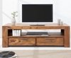 Stylowy stolik TV Makassar 130cm (kolor: naturalne drewno) 11260723