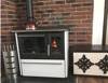 TOPSTOVE Kuchnia stalowo żeliwna z piekarnikiem 8-11kW, bez płaszcza wodnego (wylot spalin lewy: 120mm, kolor: kremowy) - spełnia anty-smogowy EkoProjekt 58477290