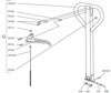 Wózek paletowy (udźwig: 1000 kg, szerokość wideł: 100mm, wysokość podnoszenia: 70-240 mm) 61605