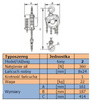 Wyciągarka łańcuchowa ręczna (udźwig: 2,0 T, długość łańcucha: 3m) 03081388