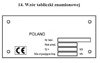 Żuraw ze stopą AISI304 i wciągarką ręczną z liną AISI316 12m (udźwig: 250 kg, wysokość podnoszenia: 1945-2440 mm) 53372538